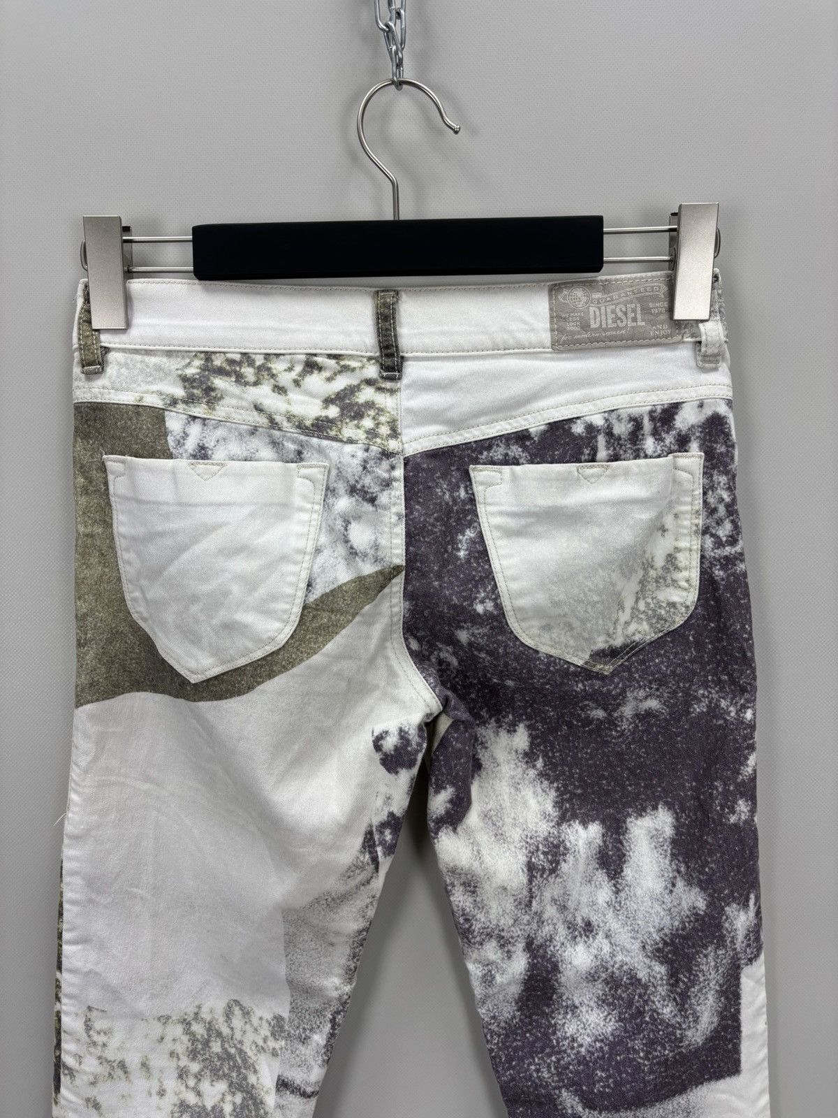 Diesel Womens pants Y2k Diesel Size 27 Color Multicolor Size 25" / US 0 / IT 36 - 7 Thumbnail