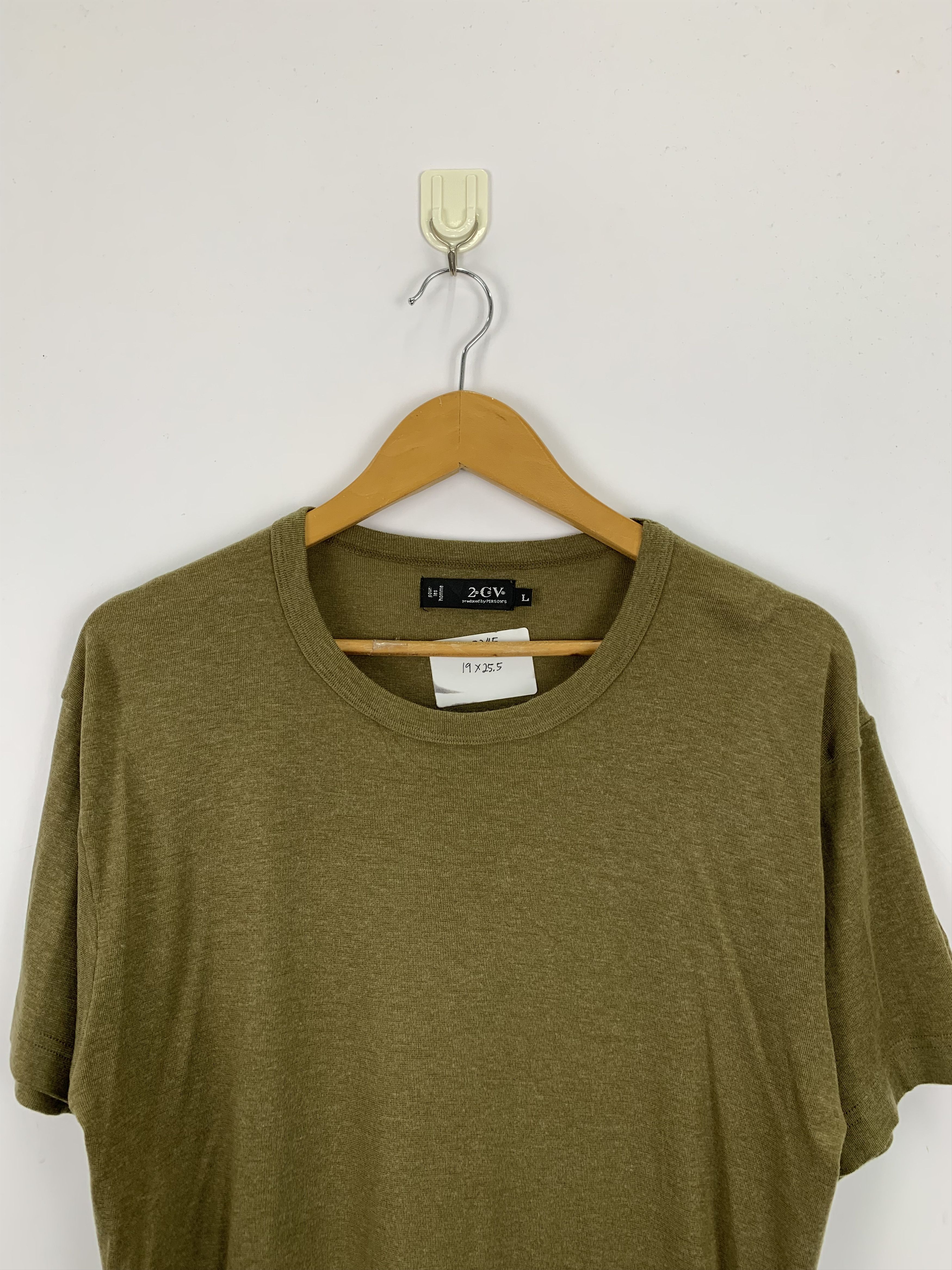 5351 POUR LES HOMMES Pour Les Homme Designer Blank T Shirt TA0245 Size US L / EU 52-54 / 3 - 2 Thumbnail