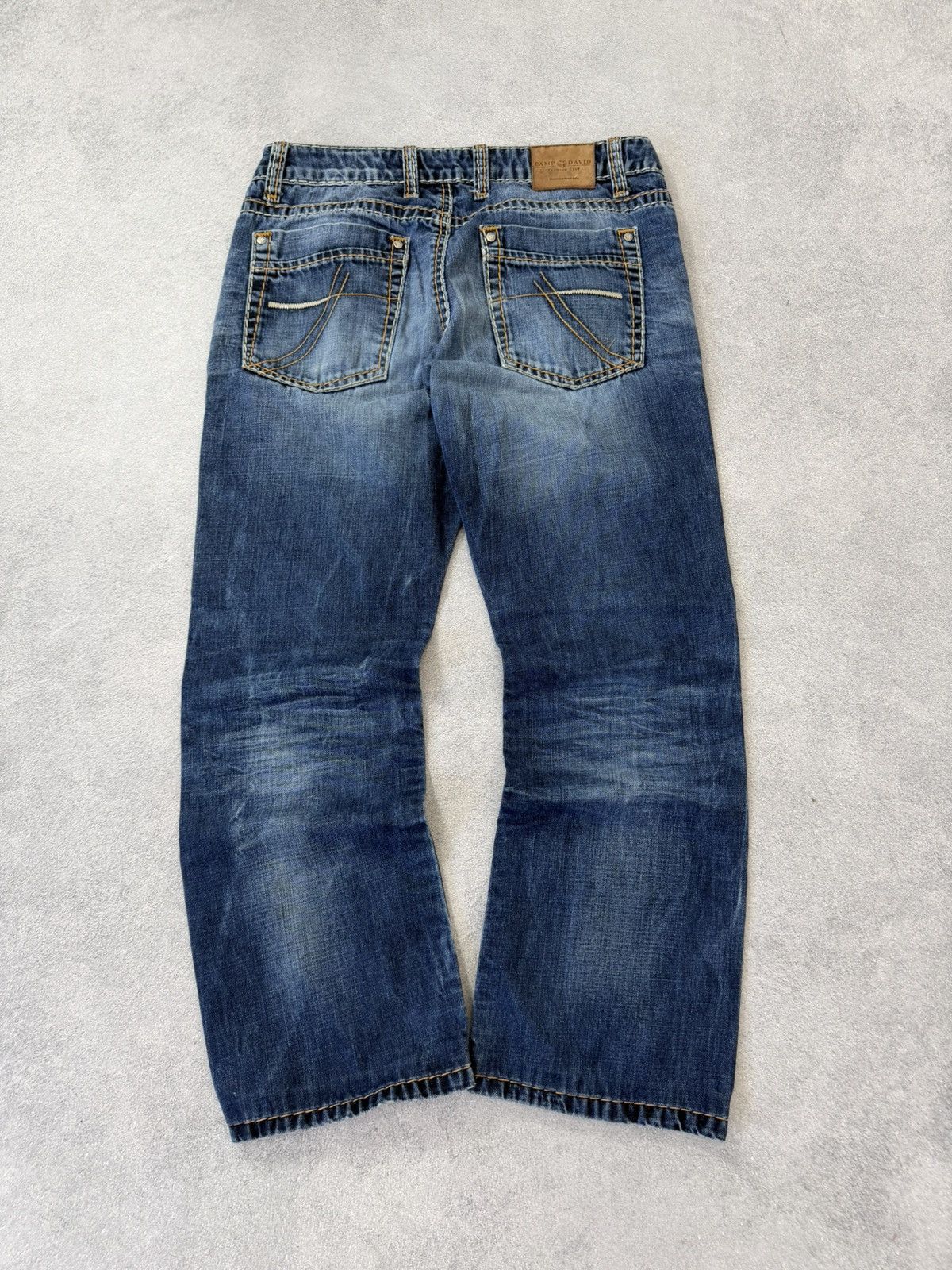 Hedi Slimane Vintage Dior Hedi Slimane Style Washed Denim Jeans Size US 32 / EU 48 - 11 Thumbnail