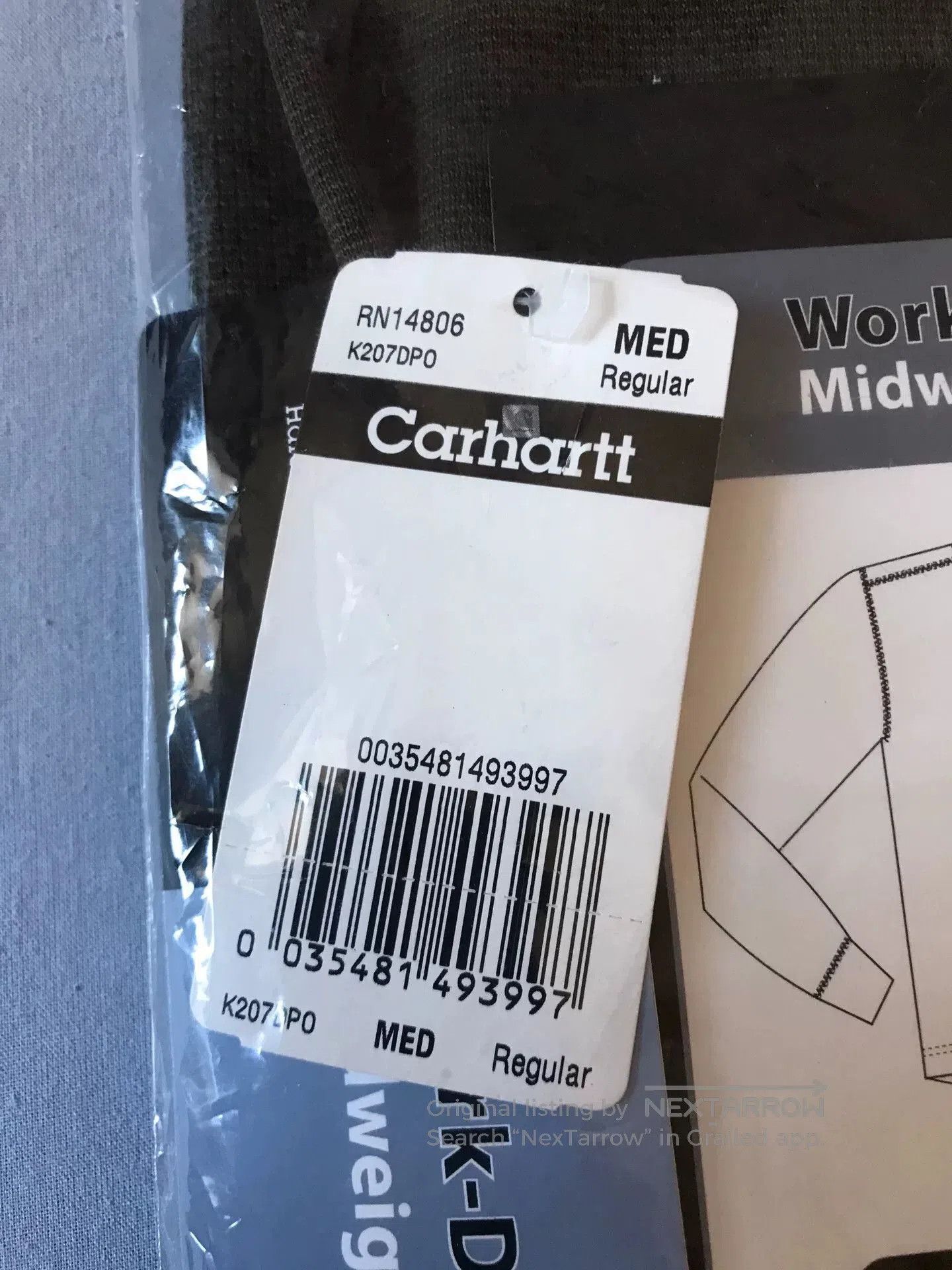 Carhartt Carhartt K207 DPO Long Sleeve T. Size US M / EU 48-50 / 2 - 6 Thumbnail