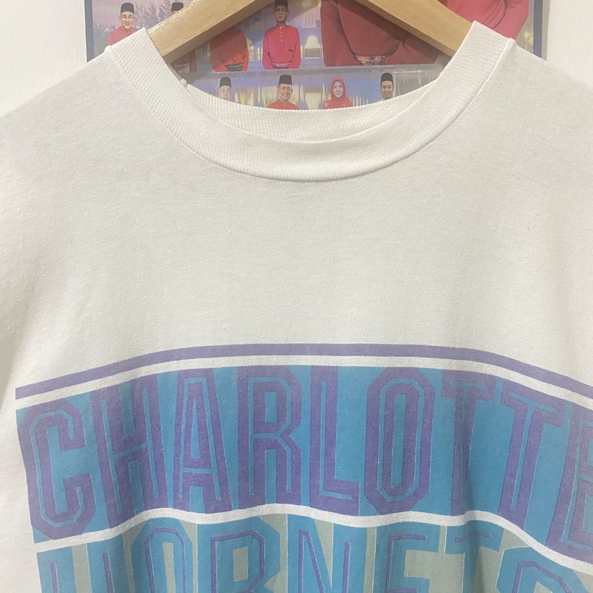 NBA × Salem Sportswear × Vintage NBA x Charlotte Hornets x Vintage Size US L / EU 52-54 / 3 - 5 Thumbnail