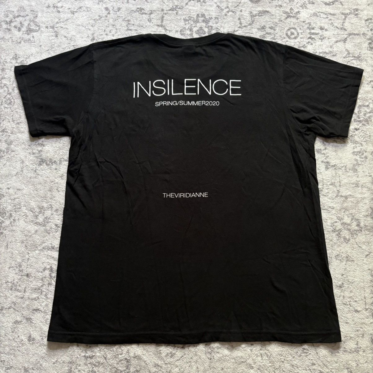 The Viridi-anne The Viridi-Anne SS20 InSilence Graphic T-Shirt Black | XL Size US XL / EU 56 / 4 - 1 Thumbnail