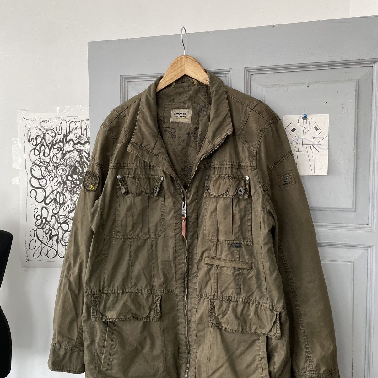 Vintage × camel active Vintage Camel Active Parka Cargo bondage zipper Jacket y2k Size US L / EU 52-54 / 3 - 5 Thumbnail