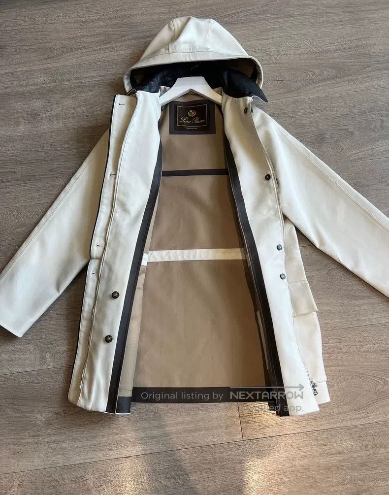 Loro Piana Loro Piana Women's Trench Coat Size XXS / US 00 / IT 34 - 2 Thumbnail