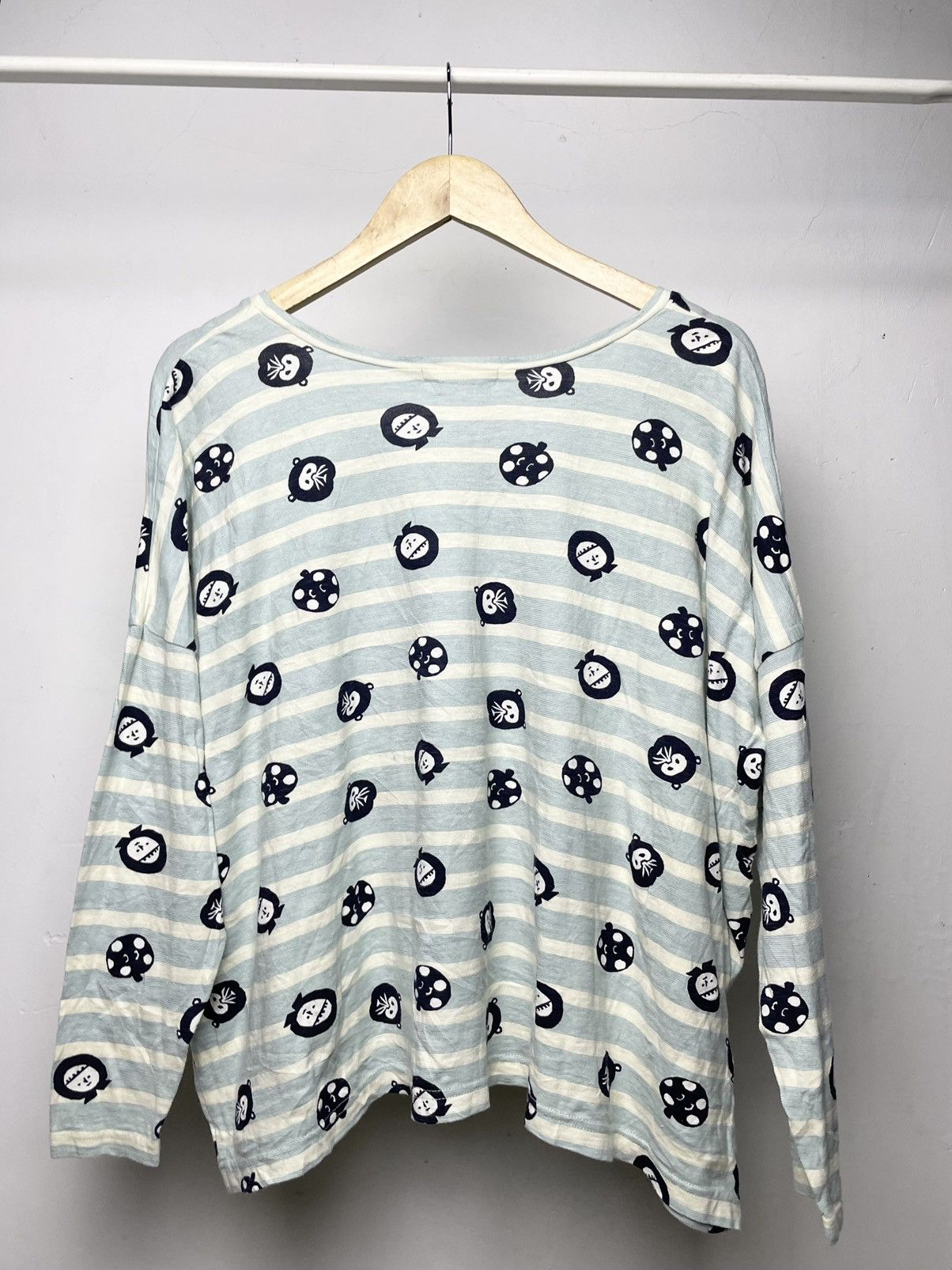Designer × Issey Miyake × Ne-Net Ne-net full print long sleeve baggy shirt Size L / US 10 / IT 46 - 7 Thumbnail