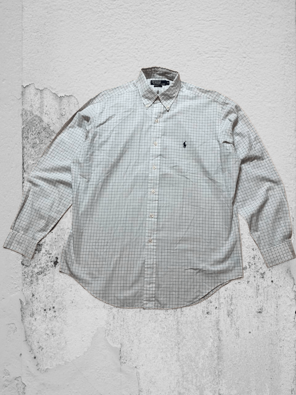 Polo Ralph Lauren Vintage Y2K Polo by Ralph Lauren shirt whtie streetwear Size US L / EU 52-54 / 3 - 1 Thumbnail