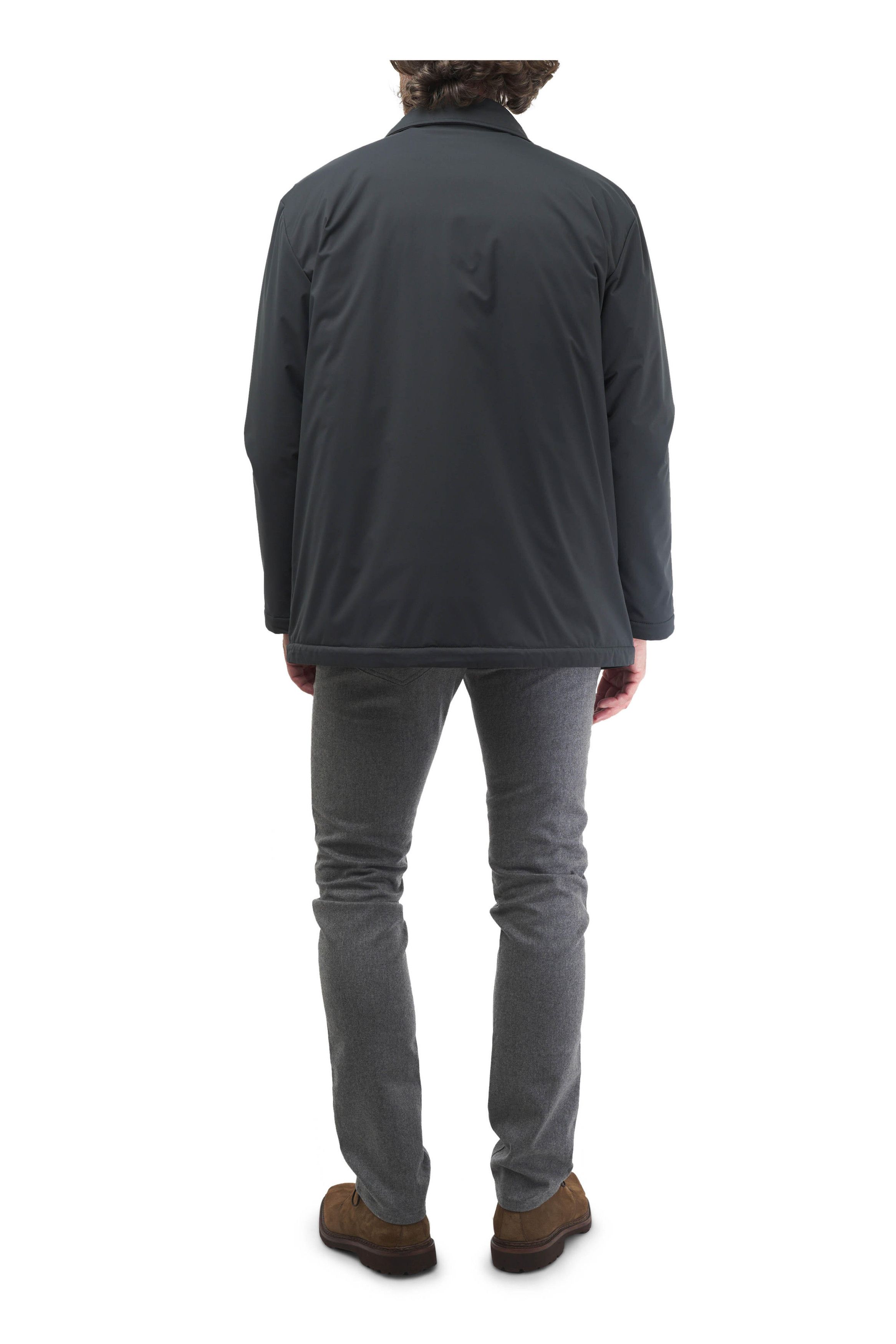 Kiton o1mtch0225 Nylon Shacket in Green Size US M / EU 48-50 / 2 - 4 Thumbnail