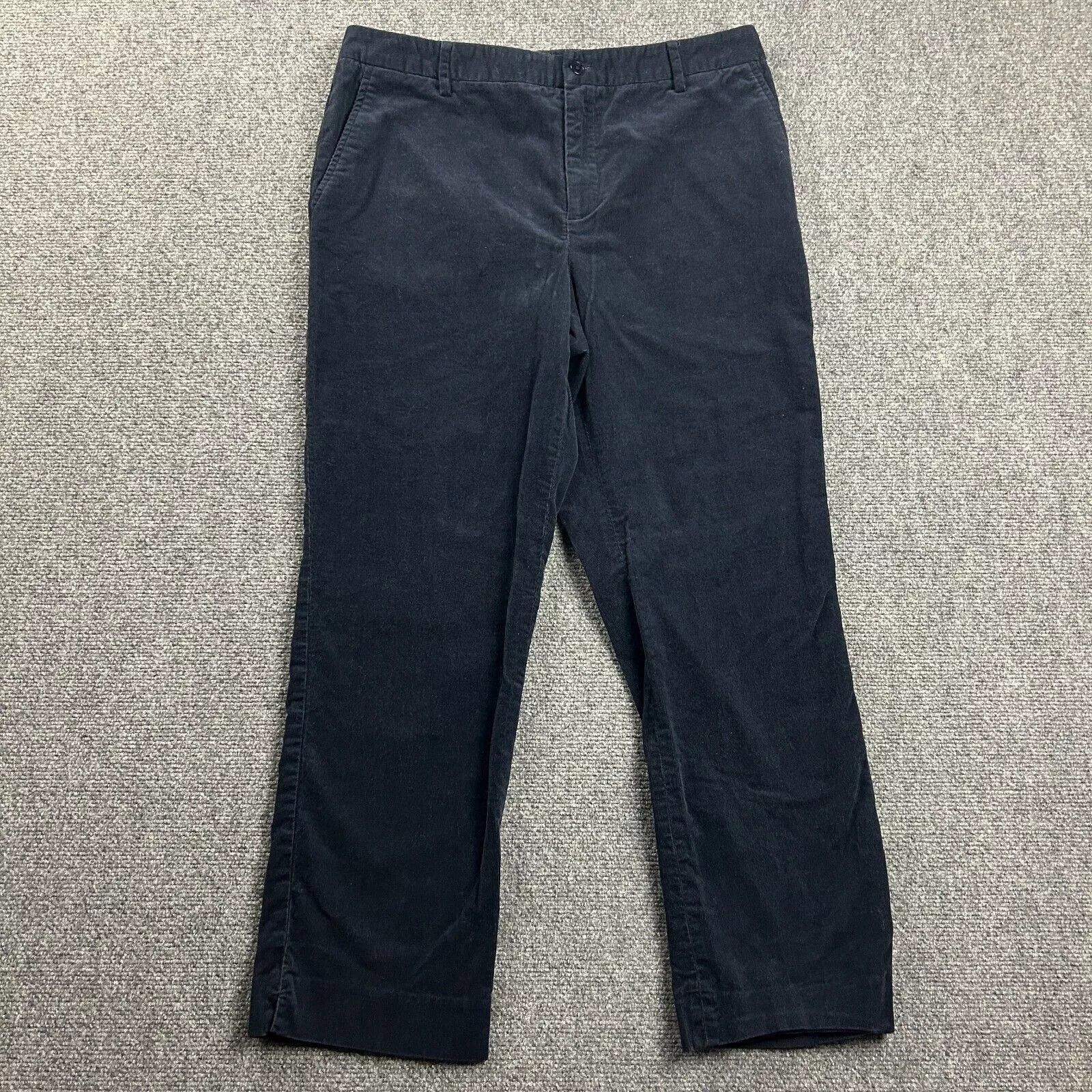 Lauren Ralph Lauren Lauren Ralph Lauren Pants Womens 14 Navy Blue Corduroy Chino Size 36" / US 14 / IT 50 - 1 Thumbnail