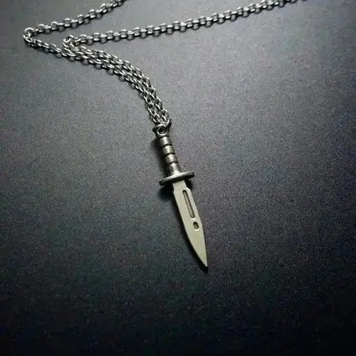 Other Knife Dagger Pendant Chokers Necklace Size ONE SIZE - 3 Thumbnail