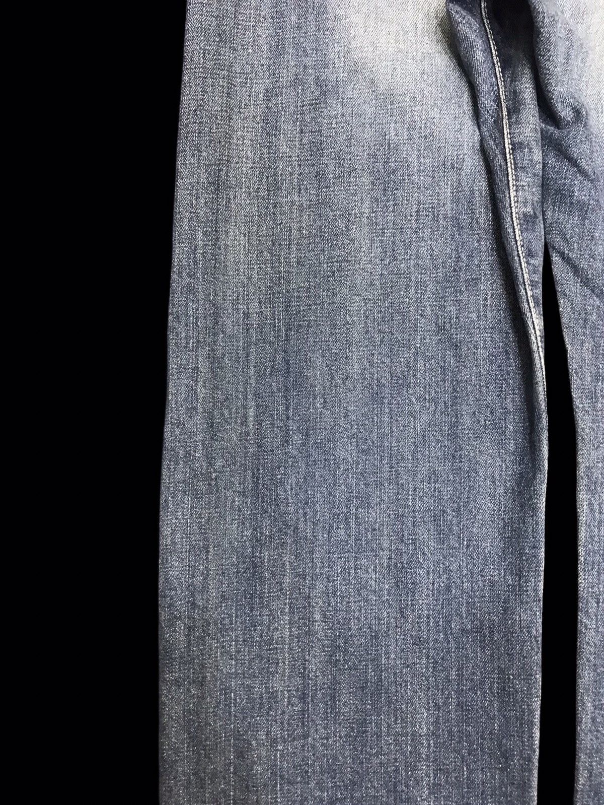 Edwin 💥WIDE💥VINTAGE EDWIN 505X SELVEDGE MINIMAL FADES DENIM F396 Size US 31 - 15 Thumbnail