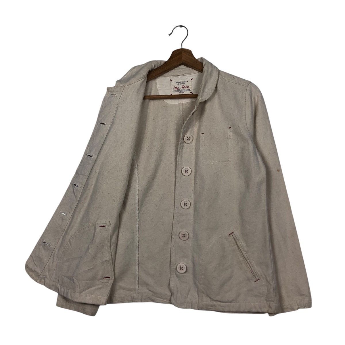 Japanese Brand 📌Vintage Deck Chore Jacket Le Vent Souffle Size US M / EU 48-50 / 2 - 12 Thumbnail
