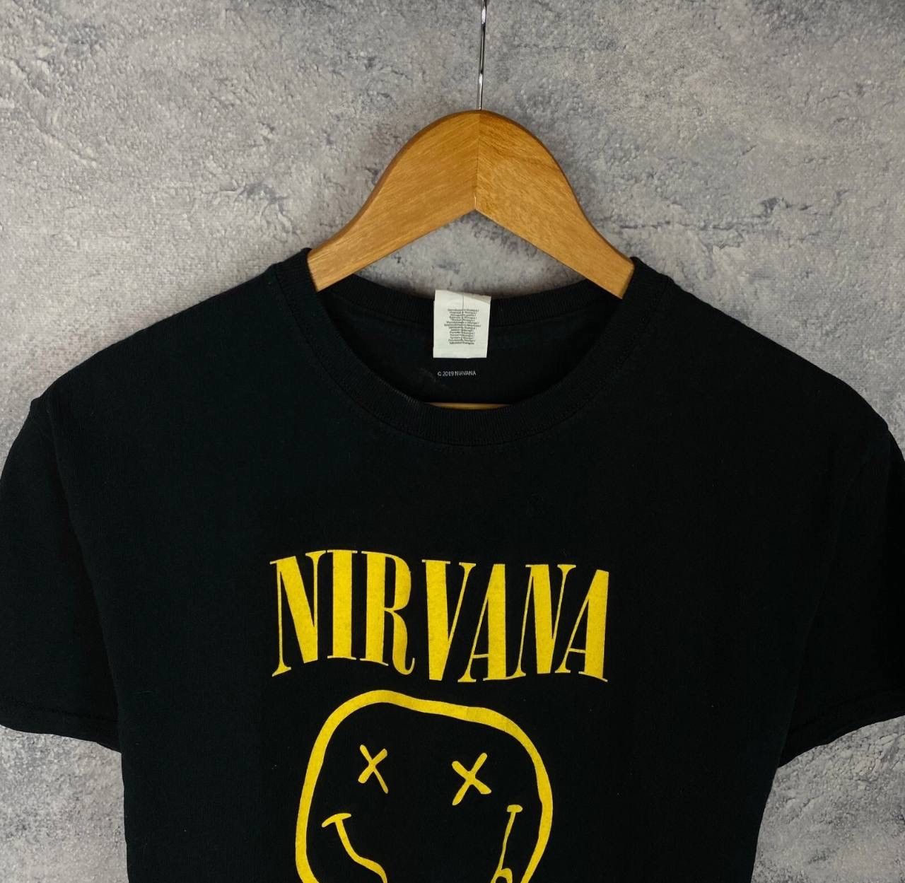 Nirvana Nirvana Tee Men's Size M Black Short Sleeve Size US M / EU 48-50 / 2 - 2 Thumbnail