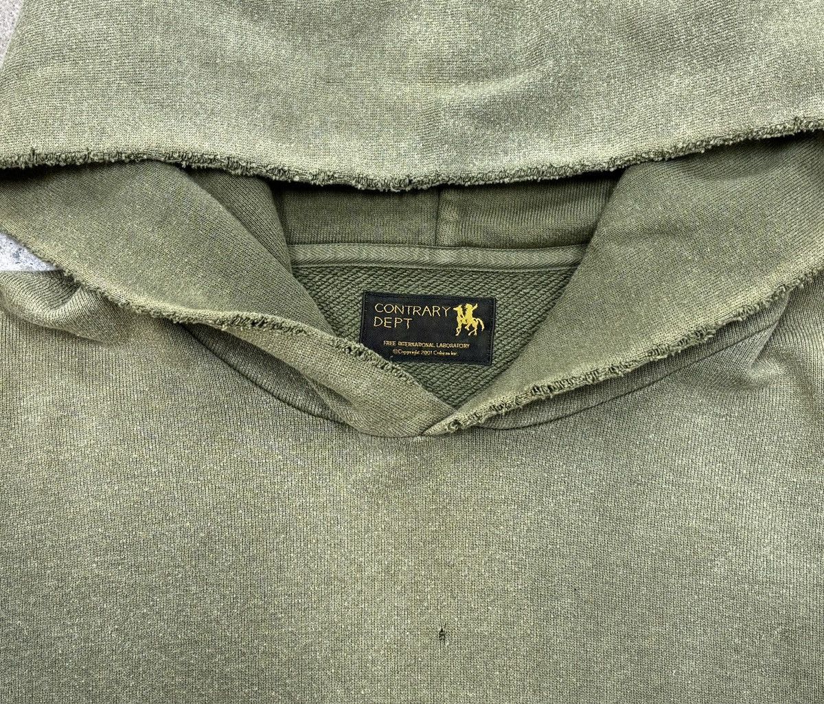 Visvim VISVIM 22AW CONTRARY DEPT JUMBO HOODIE CRASH ，size3 Size US L / EU 52-54 / 3 - 4 Thumbnail