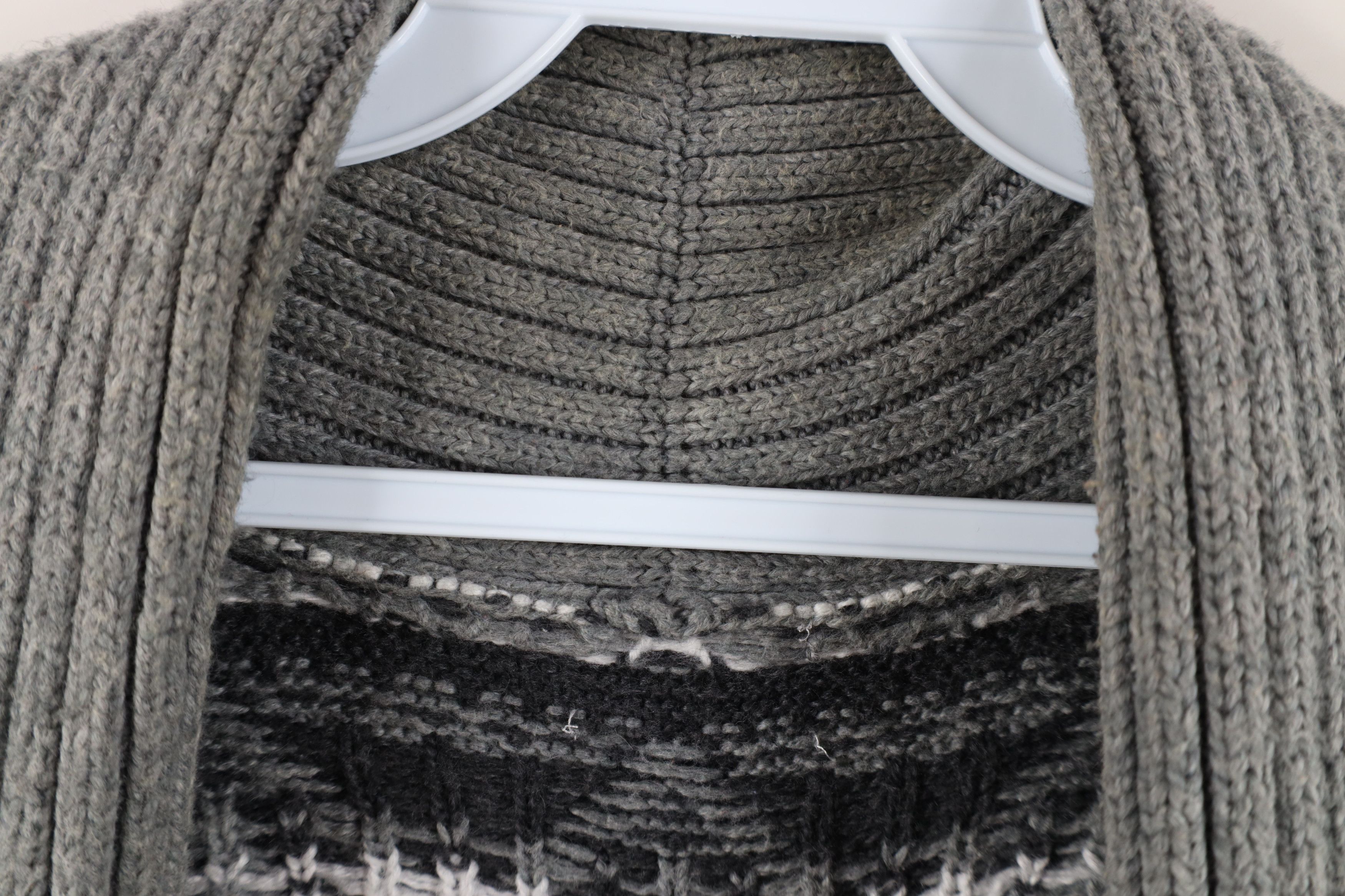 Vintage Vintage 90s Streetwear Open Front Knit Cardigan Sweater Size M / US 6-8 / IT 42-44 - 10 Thumbnail
