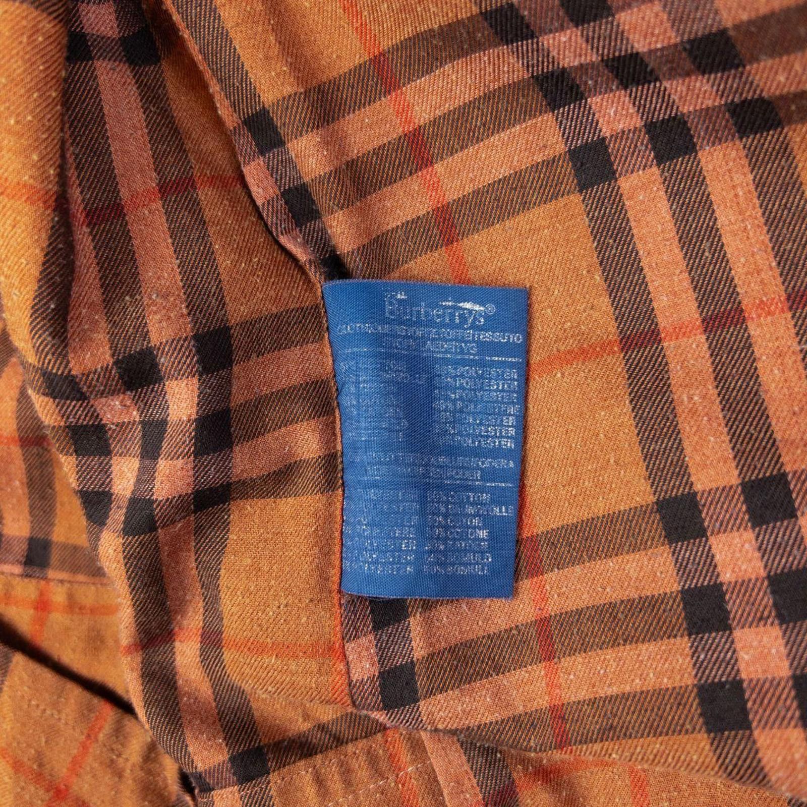 Burberry Vintage Burberry Nova Check Lined Trench Jacket Womens XL Size US XL / EU 56 / 4 - 7 Thumbnail