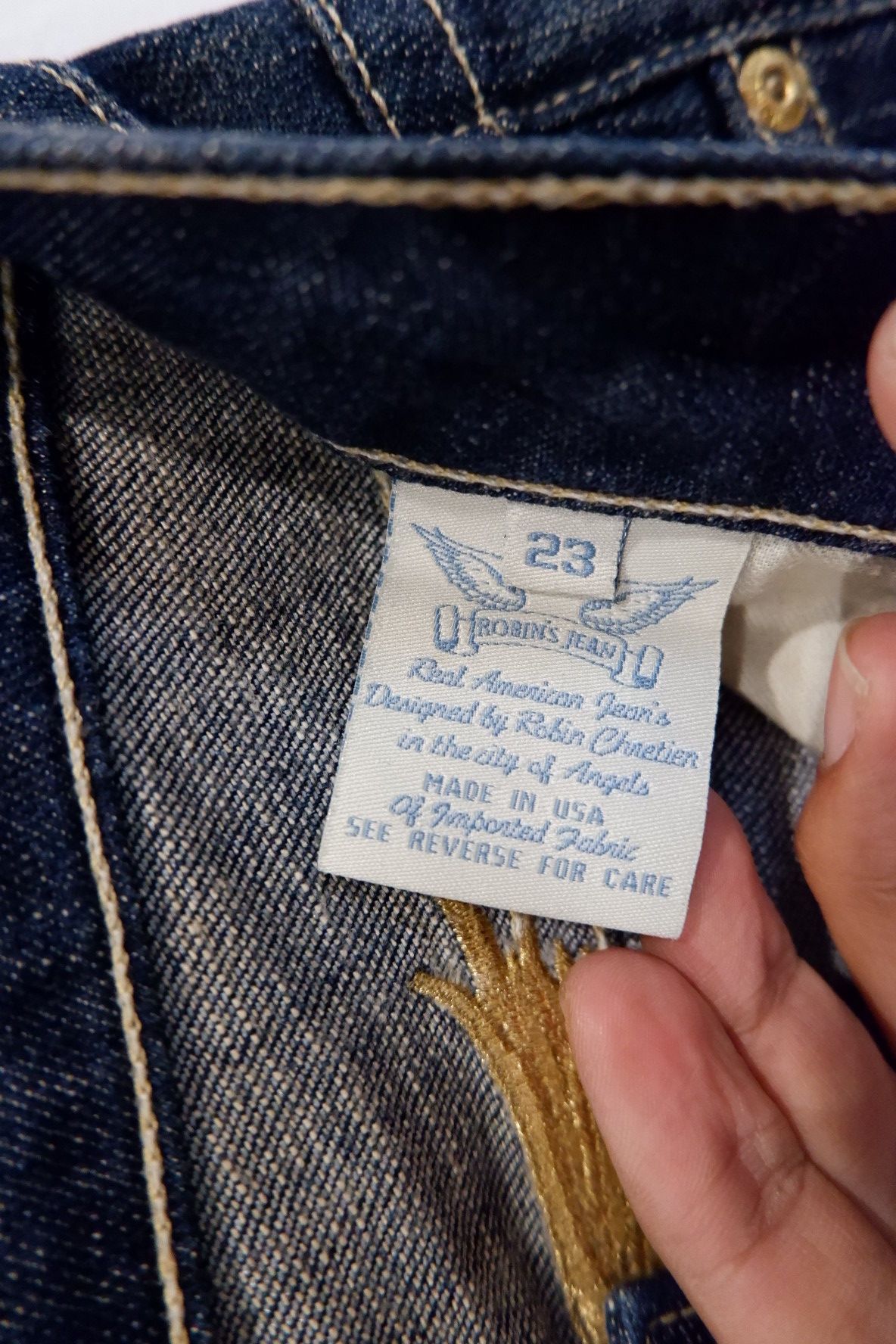 Robins Jeans Vintage Y2K Robins Jeans Cropped Jeans Size 26" / US 2 / IT 38 - 9 Thumbnail