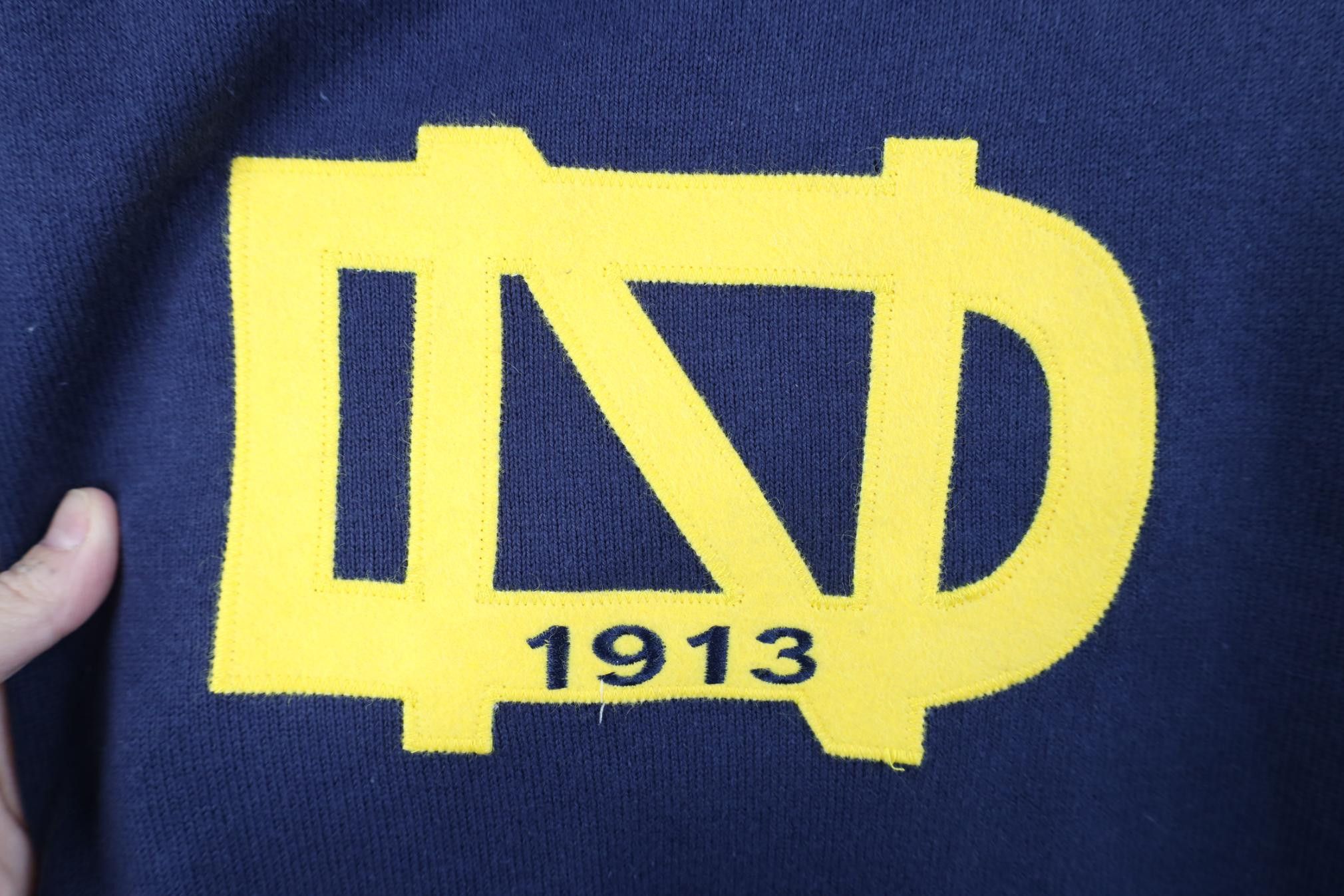 Vintage New Tiedman Formby Rockne Notre University Jersey Sweater Size US XXL / EU 58 / 5 - 4 Thumbnail