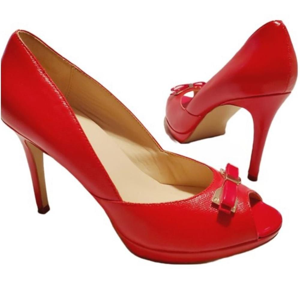 Designer Marc Fisher l Marsha Peep Toe Pumps Size 6 Size US 6 / IT 36 - 1 Thumbnail