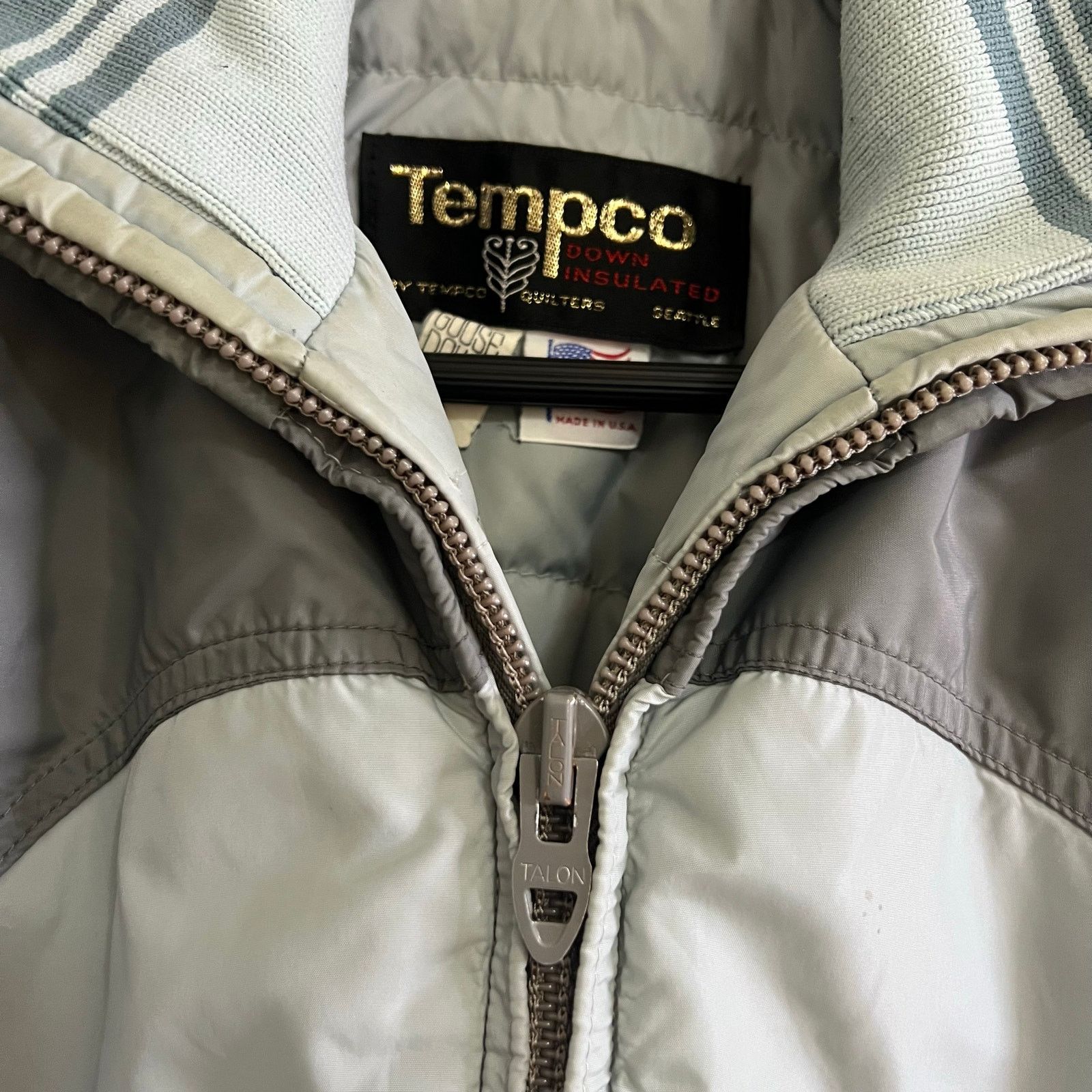 Vintage Vintage TempcO Down Jacket USA Talon 70s Zip Puffer Bomber M Size US M / EU 48-50 / 2 - 17 Thumbnail