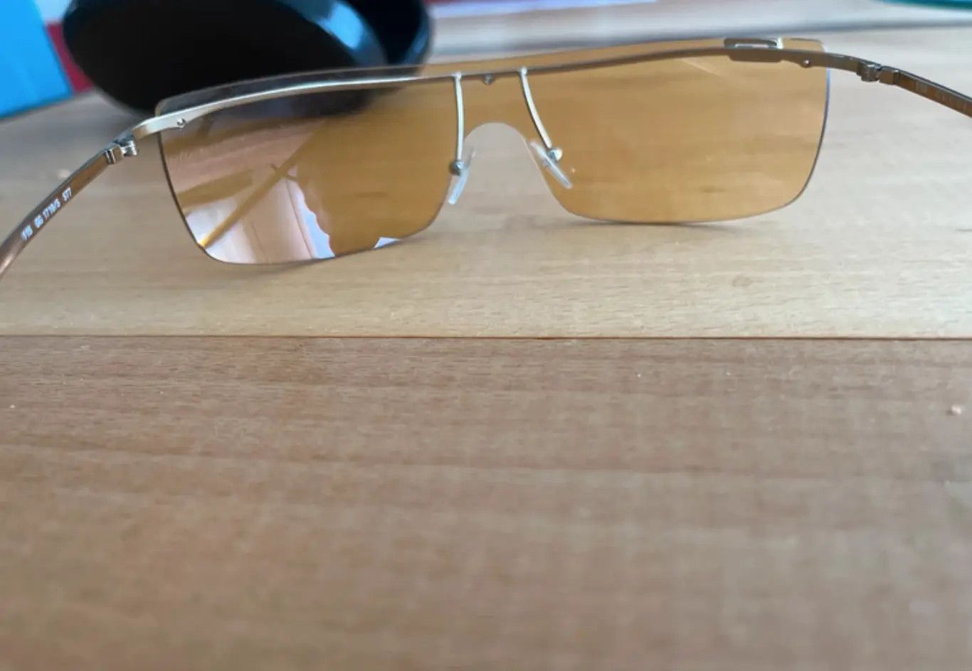 Gucci × Tom Ford × Vintage GUCCI Sunglasses GG1719 Shield Wrap Rimless Mask Tom Ford Size ONE SIZE - 3 Thumbnail