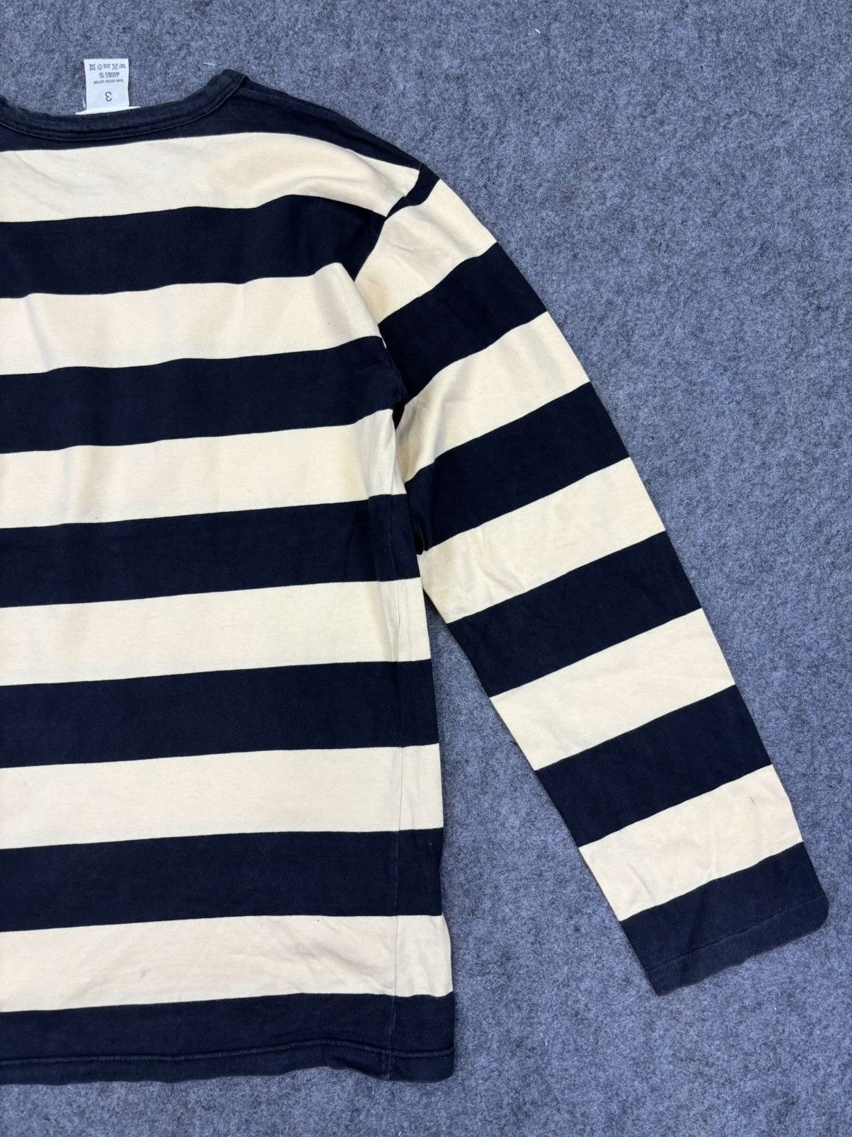 agnes b. Agnes B Prisoner Stripes Long Sleeves Shirt F975 Size US M / EU 48-50 / 2 - 7 Thumbnail
