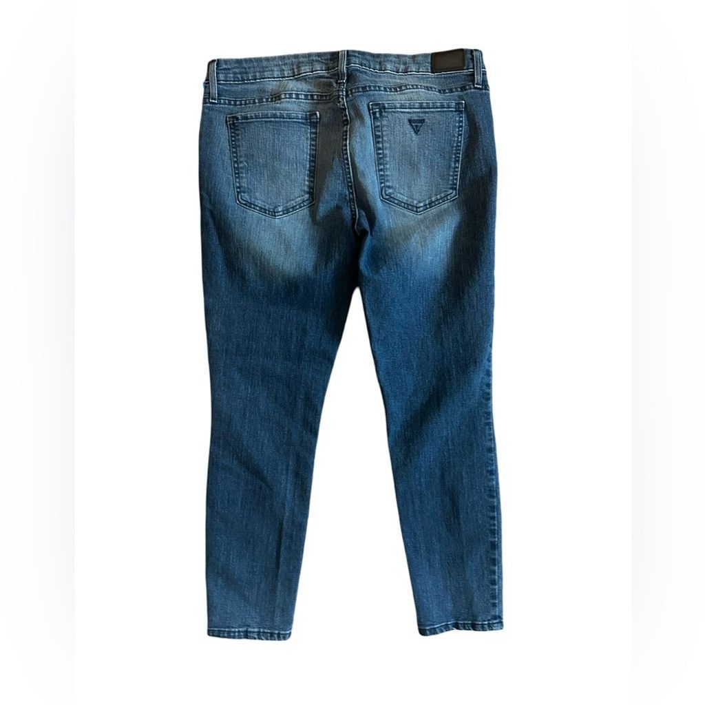 Guess GUESS JEANS Mid-Rise Crop Jean Blue Women’s Size 31. Size 38" / US 16 / IT 52 - 13 Thumbnail