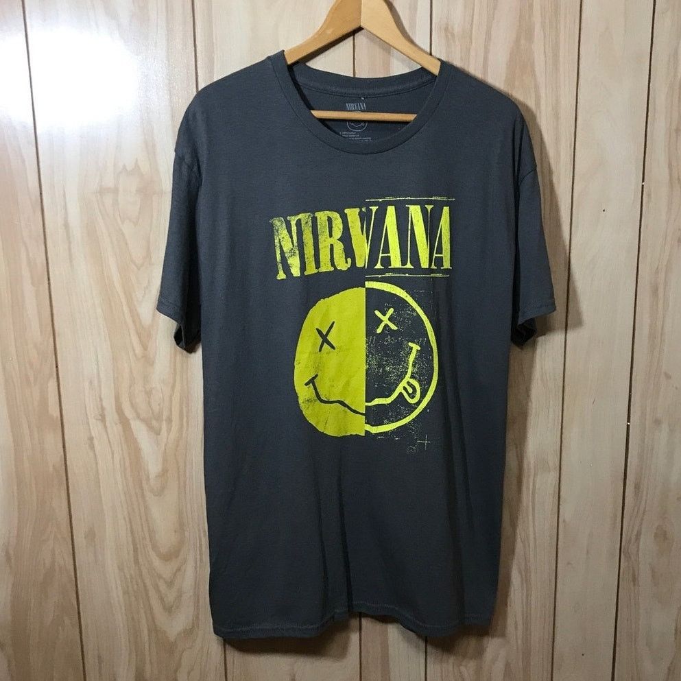 Nirvana Nirvana Vintage Crew Neck Short Sleeve T-Shirt L Size US L / EU 52-54 / 3 - 1 Thumbnail