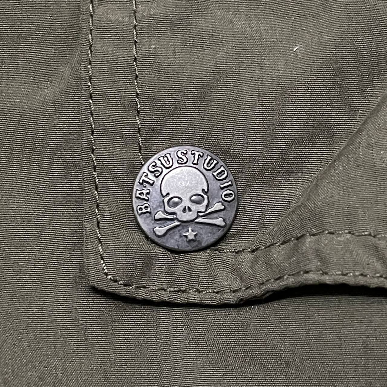 Japanese Brand Vintage Ba-Tsu Studio Hooded Jacket Skull Logo Size US S / EU 44-46 / 1 - 6 Thumbnail
