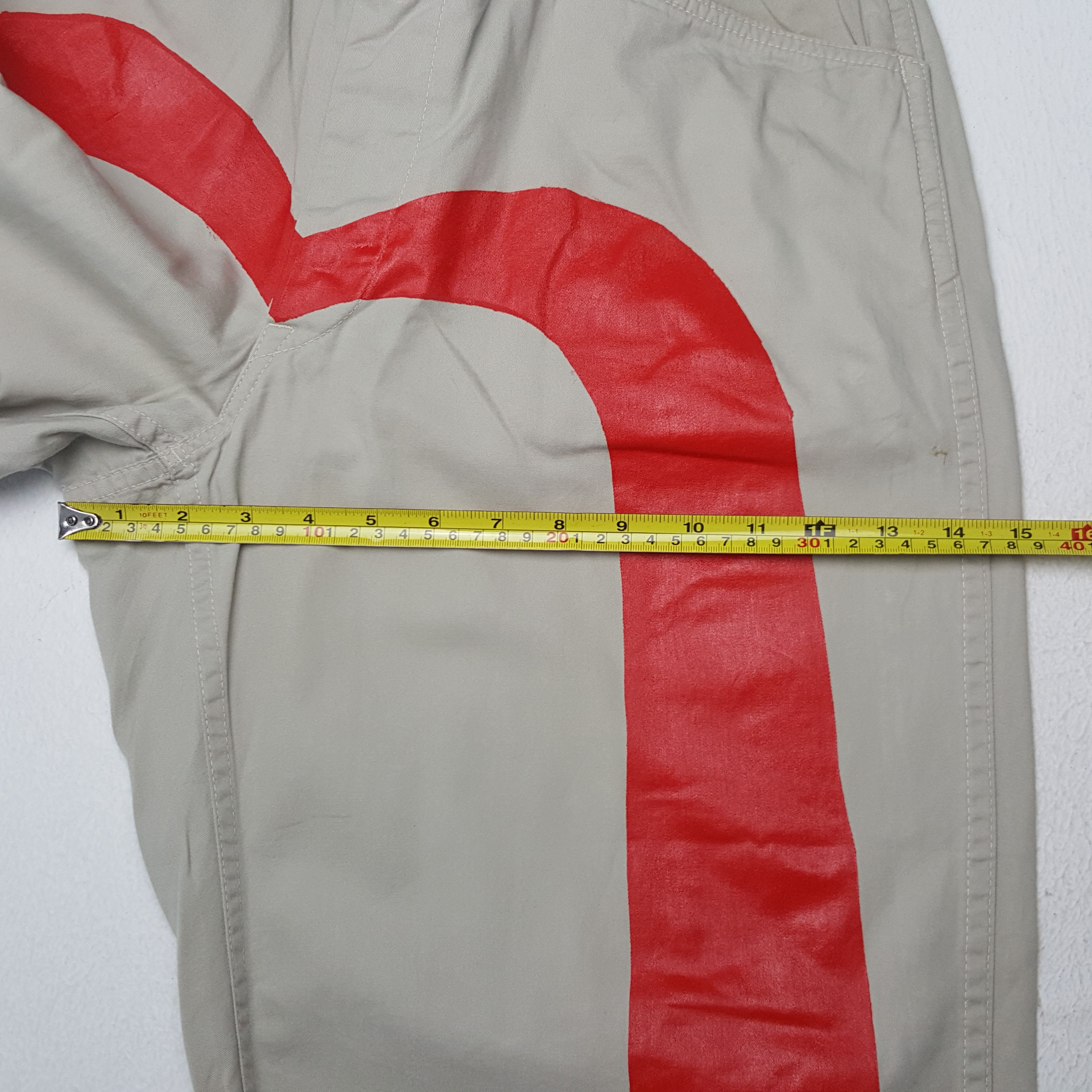 Evisu × Vintage Vintage Evisu Custom Art Daicock Red Japan Pants Size US 31 - 9 Thumbnail