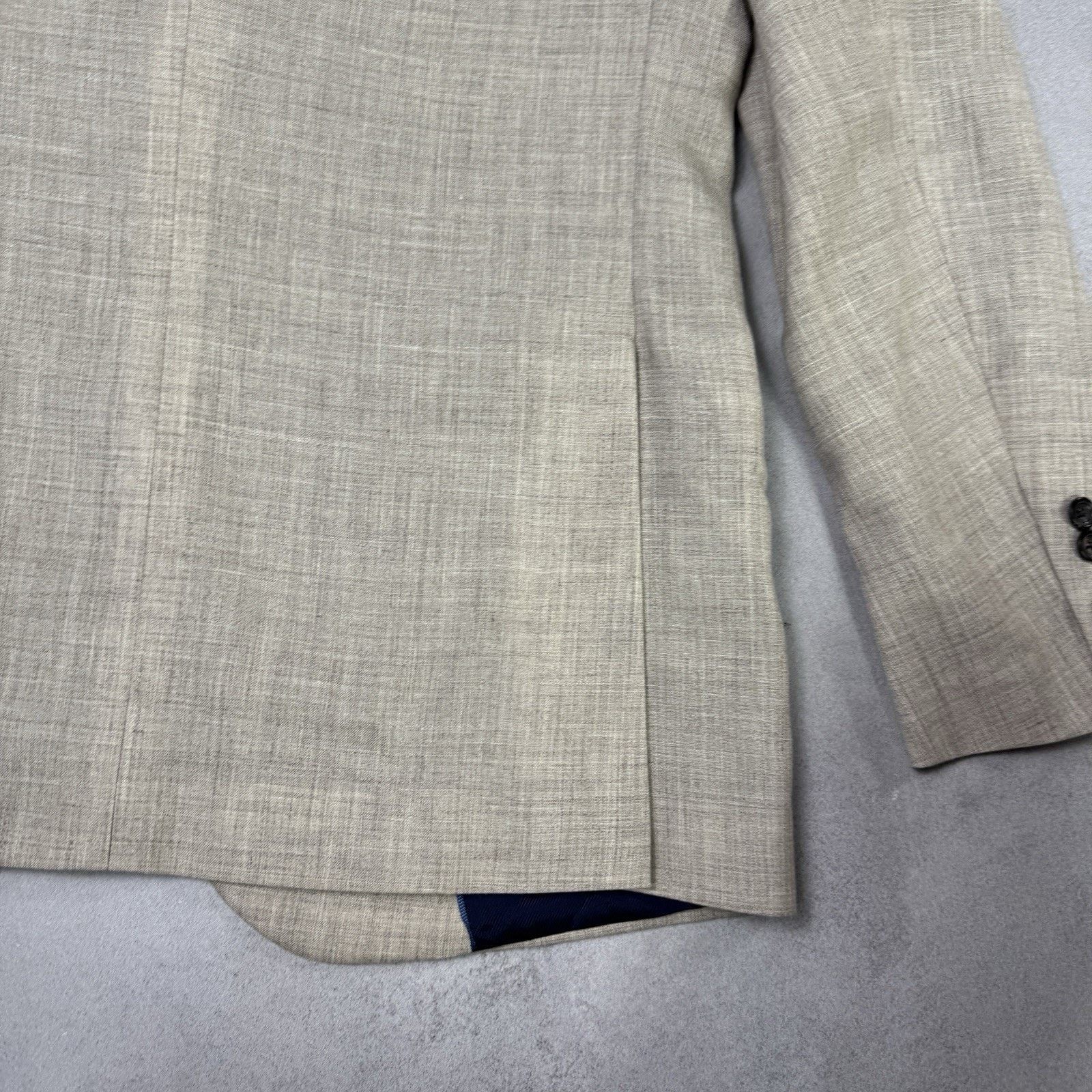 Hackett J.P. Hackett 14 Savile Raw Loro Piaba Ink Suit Men 42r/52r Size 42R - 14 Thumbnail