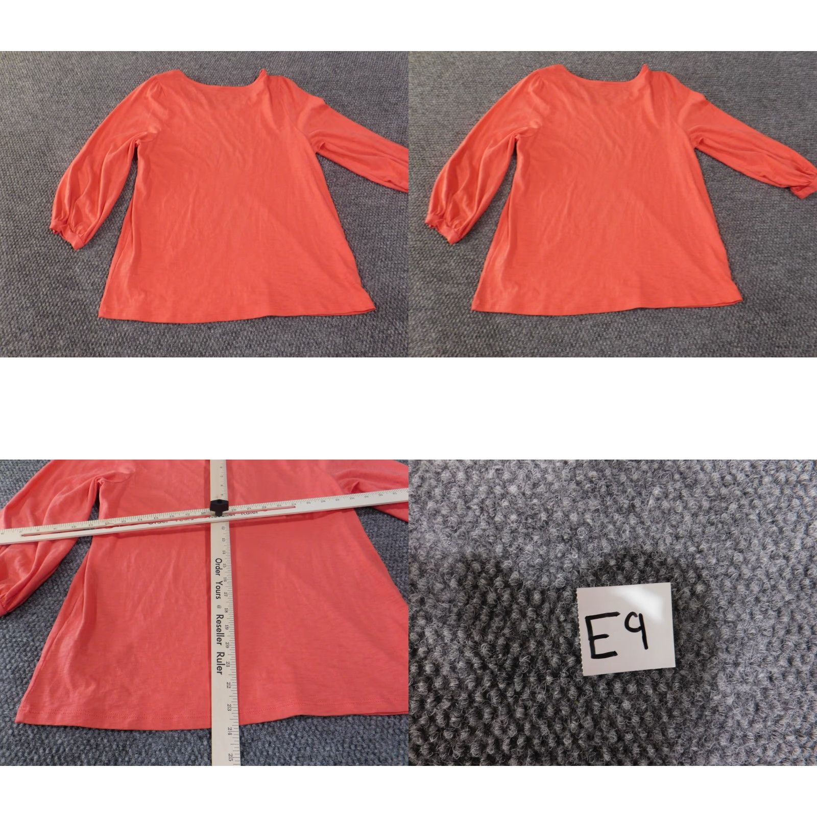 Soft Surroundings Soft Surroundings Blouse Shirt Women M Pink Cotton Knit Solid Round Neck Pullover Casual Modern Basic Pattern/Style Size M / US 6-8 / IT 42-44 - 9 Thumbnail
