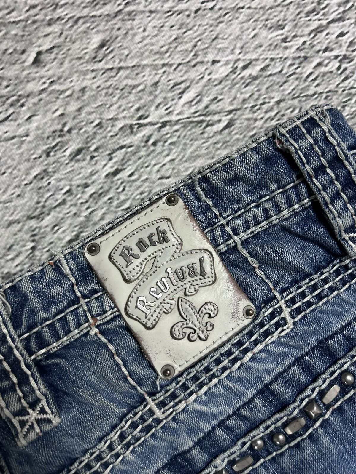 Rock Revival Rock Revival washed jeans Y2K relaxed Tallon Size US 36 / EU 52 - 5 Thumbnail