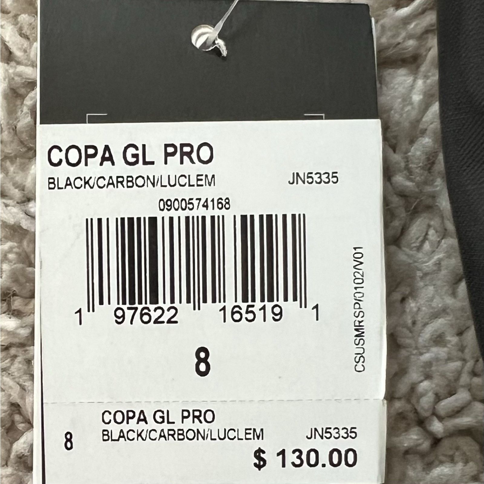 Adidas adidas Copa Pro Goalkeeper Gloves URG 2.0 Size 8 Black Size ONE SIZE - 7 Thumbnail