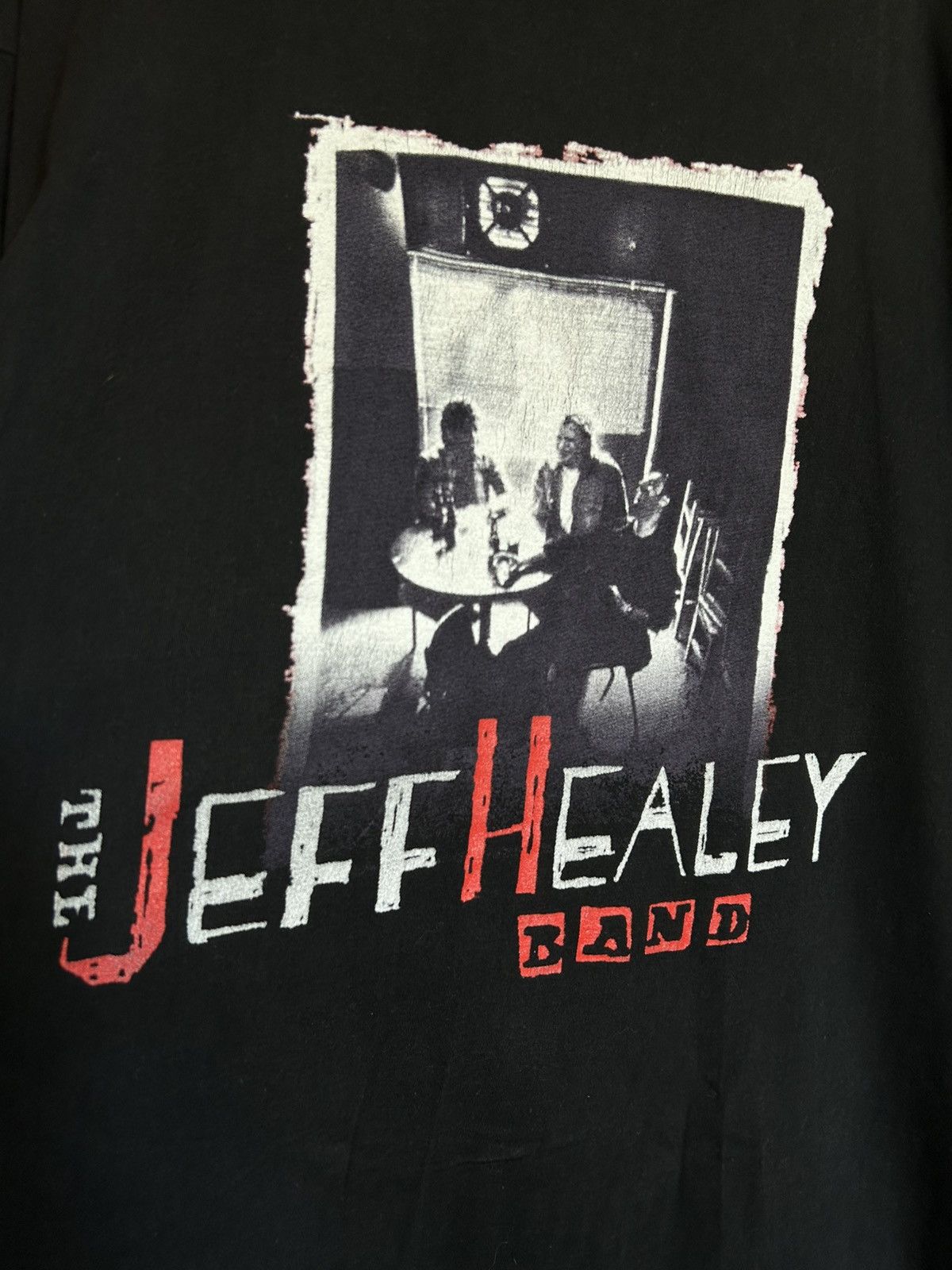 Band Tees × Vintage Vintage The Jeff Healey Band 1995 Tour Band Tee winterland Size US XL / EU 56 / 4 - 4 Thumbnail