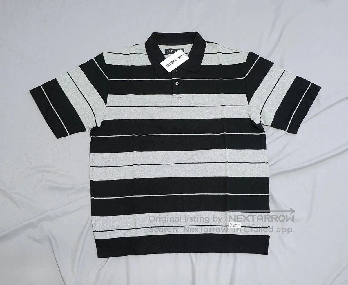 Wacko Maria wacko maria striped polo shirt s/s xl. Size US XL / EU 56 / 4 - 5 Thumbnail