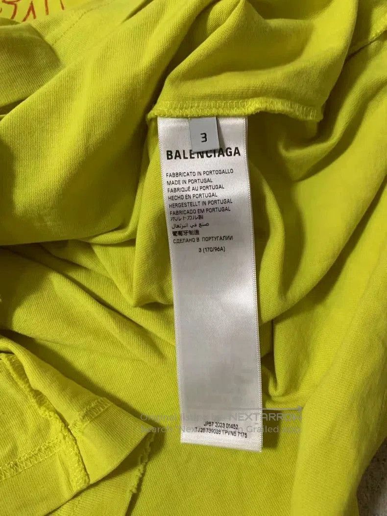 Balenciaga Balenciaga Letter Print Short Sleeve. Size US M / EU 48-50 / 2 - 6 Thumbnail