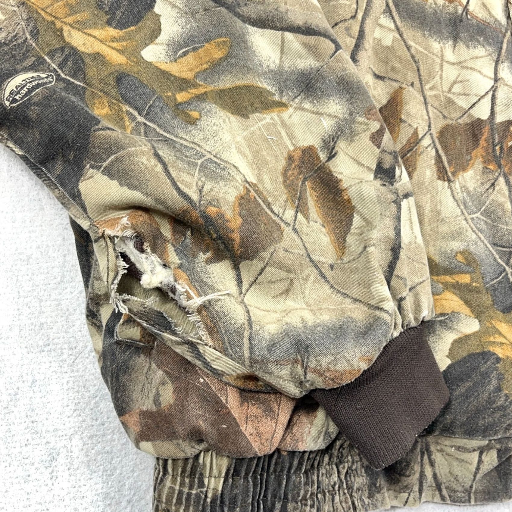 Realtree Final Answer: Vintage Realtree Camo Jacket Men XXL Bomber Hardwoods 90s Y2K Blanket Lined Snap Size US XXL / EU 58 / 5 - 3 Thumbnail