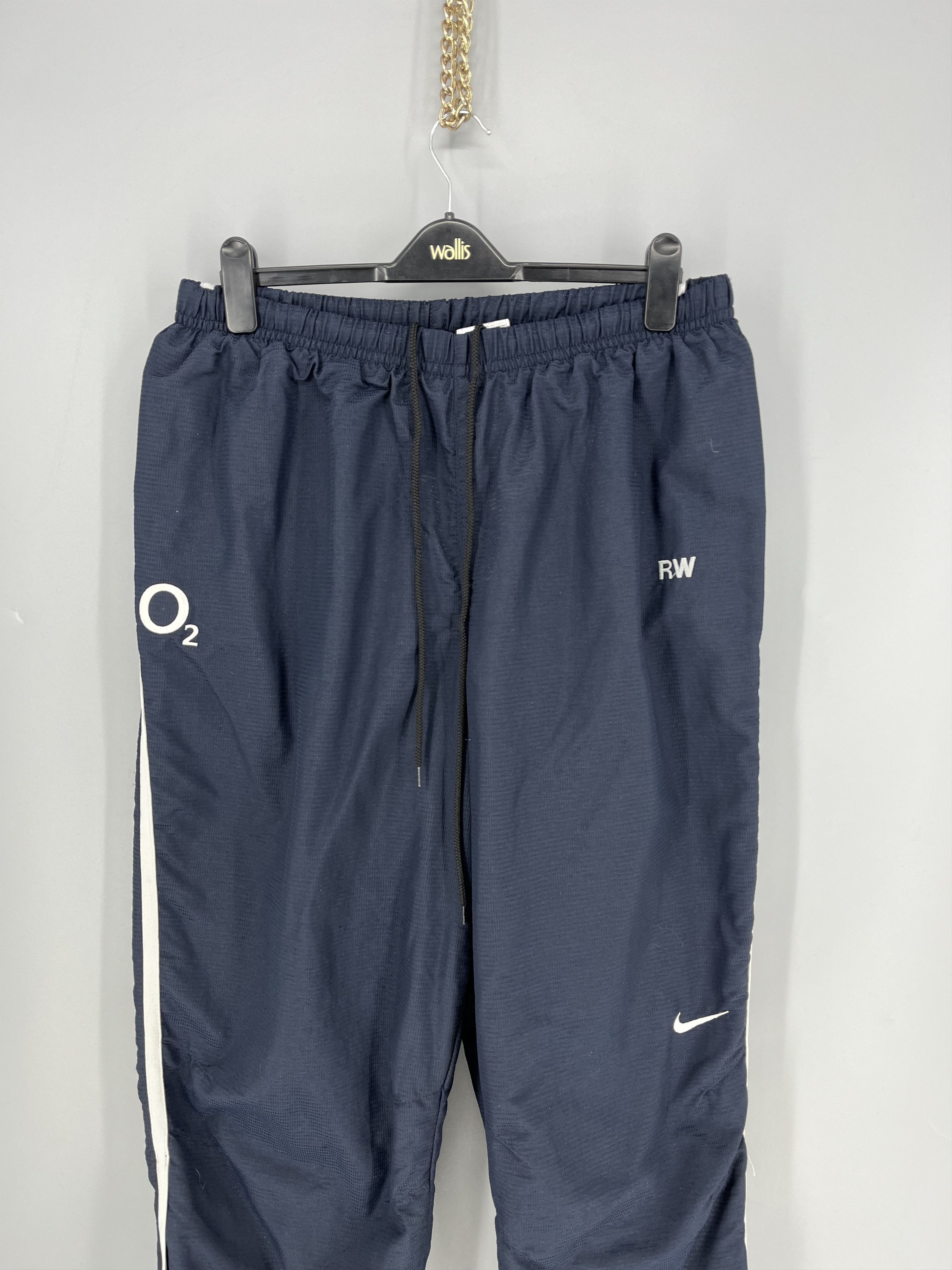 Nike Vintage 90s Nike O2 RW. Nylon Baggy Y2K Drill Pants Size US 36 / EU 52 - 3 Thumbnail