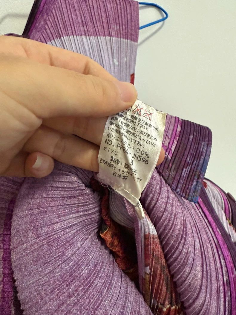 Issey Miyake Issey Miyake size:3 Purple flower-blooming peony dress of Size XS / US 0-2 / IT 36-38 - 4 Thumbnail