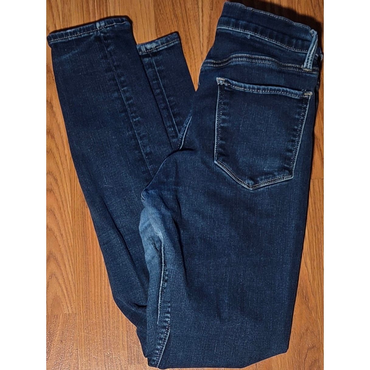 Lucky Brand Stylish Lucky Brand Navy Blue Ankle Jeans - Women's Size 6 Size 28" / US 6 / IT 42 - 2 Thumbnail