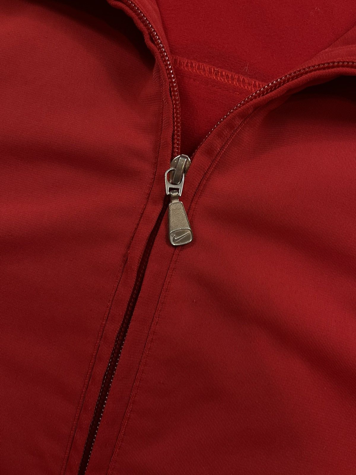 Nike × Vintage 90's NIKE RETRO Y2K SWOOSH LOGO TRACK JACKET Size US L / EU 52-54 / 3 - 4 Thumbnail