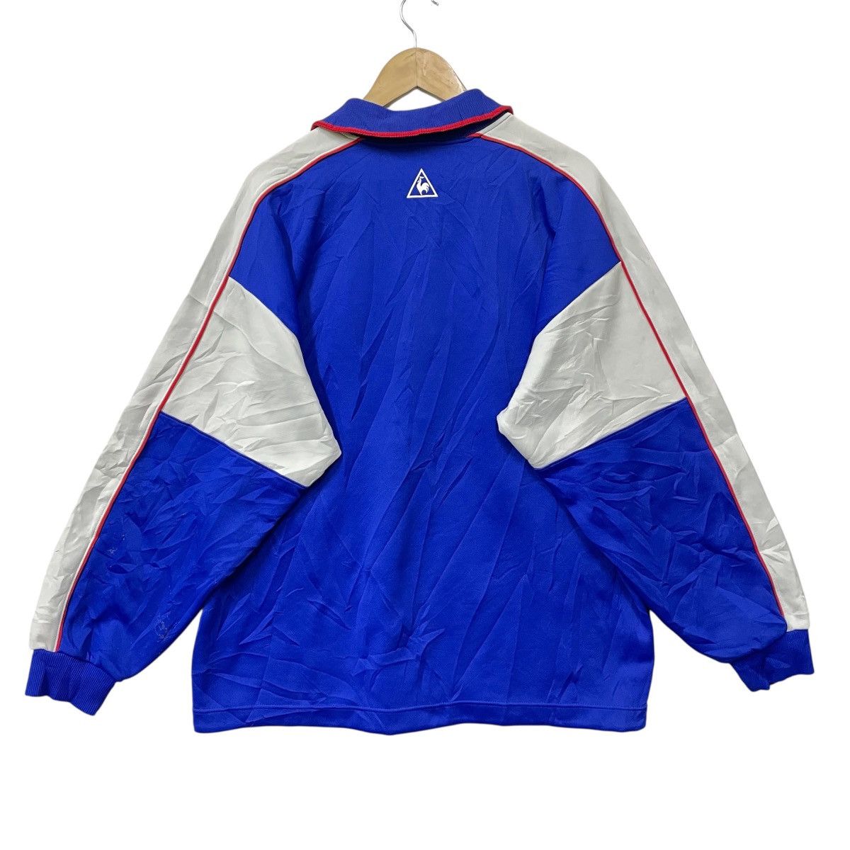 Le Coq Sportif Vintage Le coq Sportif Center logo half zipper Size US XL / EU 56 / 4 - 5 Thumbnail