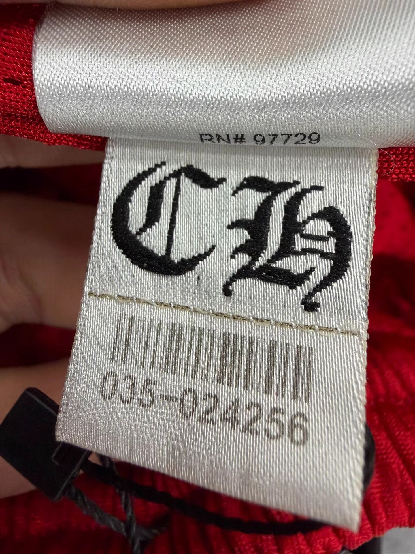 Chrome Hearts Chrome Hearts Mattyboy Red Mesh Hockey Shorts Size US 34 / EU 50 - 4 Thumbnail