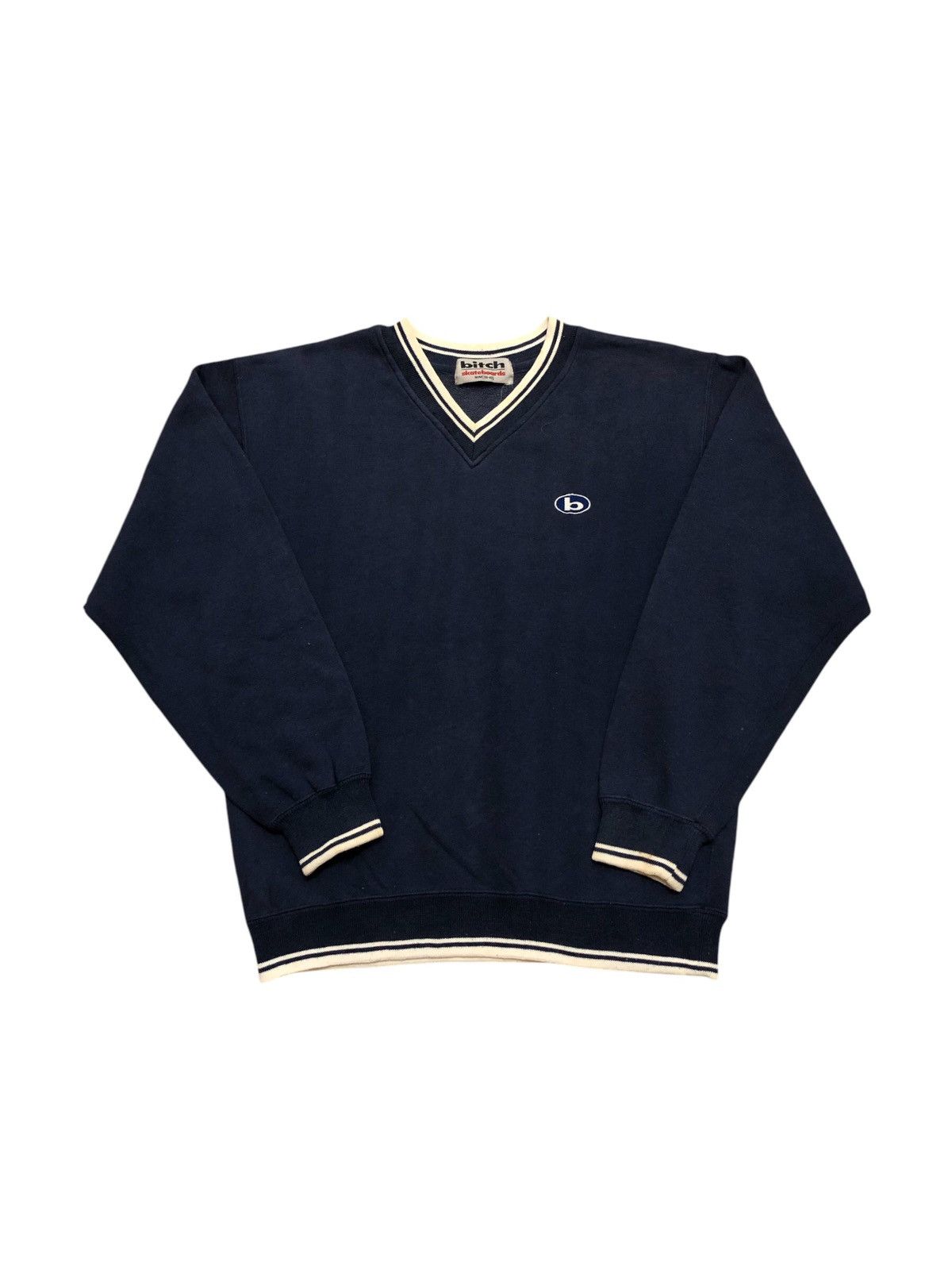 Other Vintage Bitch Skateboard Sweatshirt Logo Embroidery Size US M / EU 48-50 / 2 - 1 Thumbnail