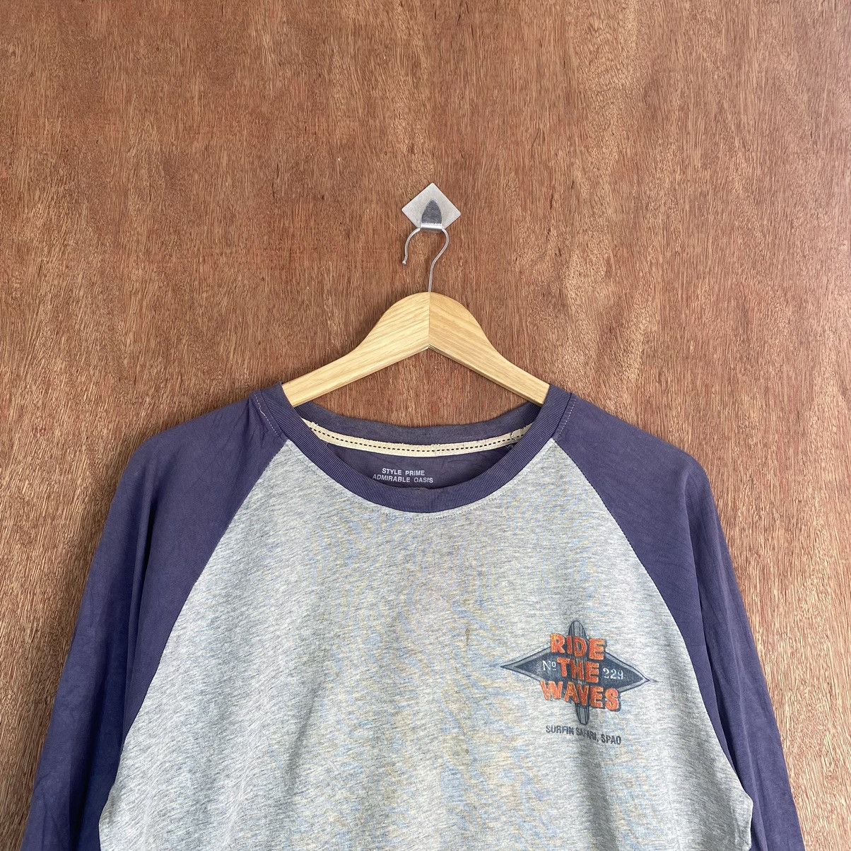 Japanese Brand × Vintage SPAO RIDE THE WAY LONG SLEEVE SHIRT #K01558 Size US L / EU 52-54 / 3 - 2 Thumbnail
