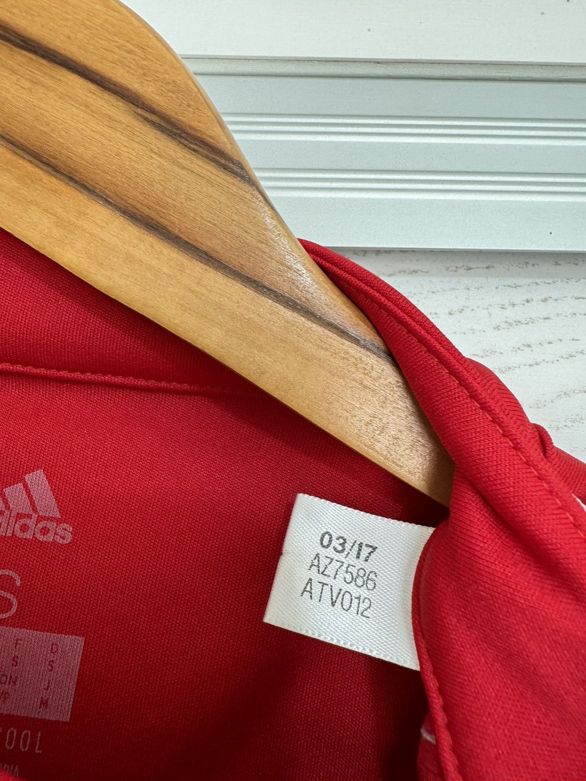 Adidas Manchester United 2017-2018 Home Soccer Longsleeve Jersey Size US S / EU 44-46 / 1 - 8 Thumbnail