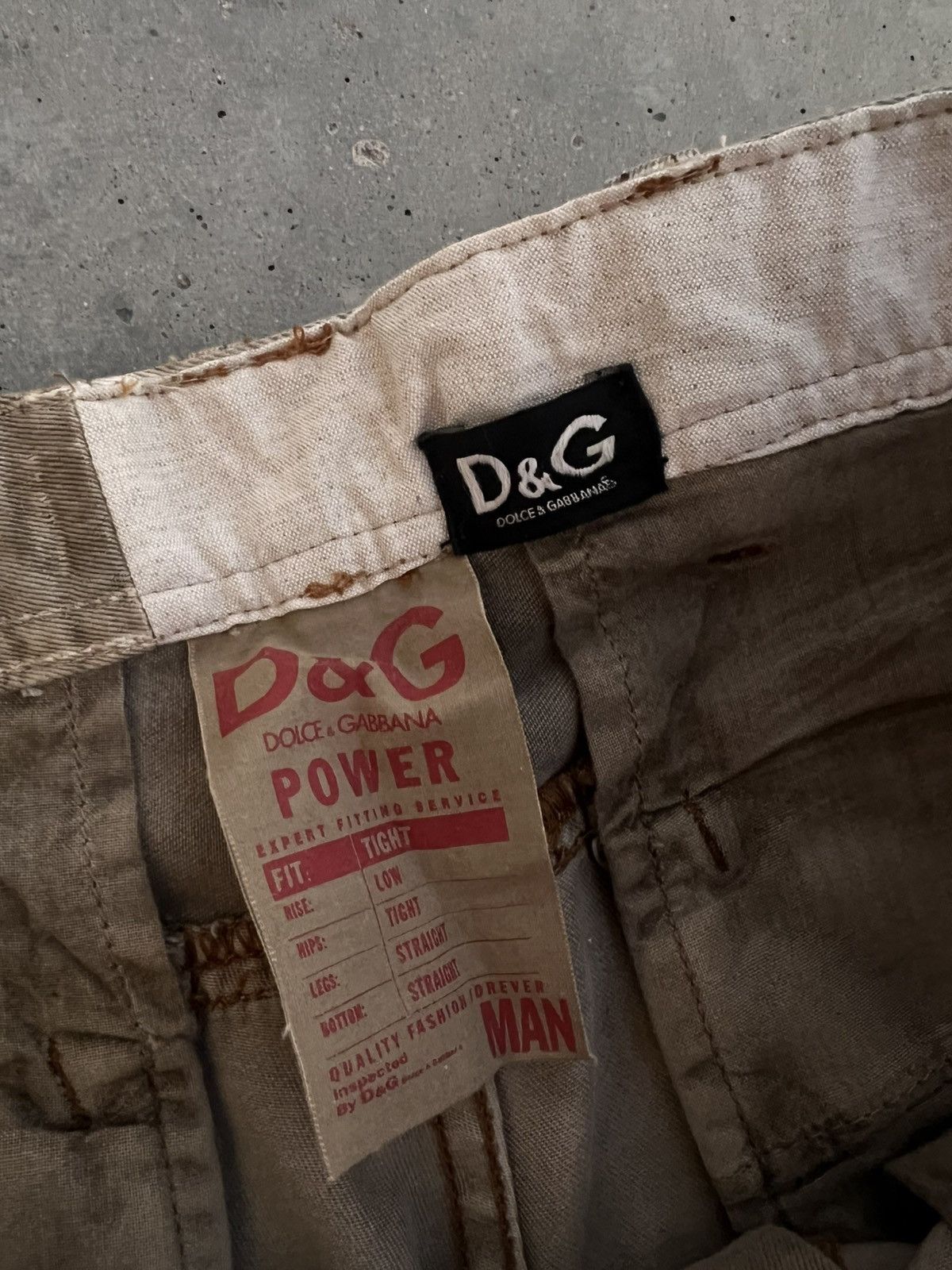 Dolce & Gabbana Dolce Gabbana denim jeans vintage distressed pants Size US 35 - 9 Thumbnail