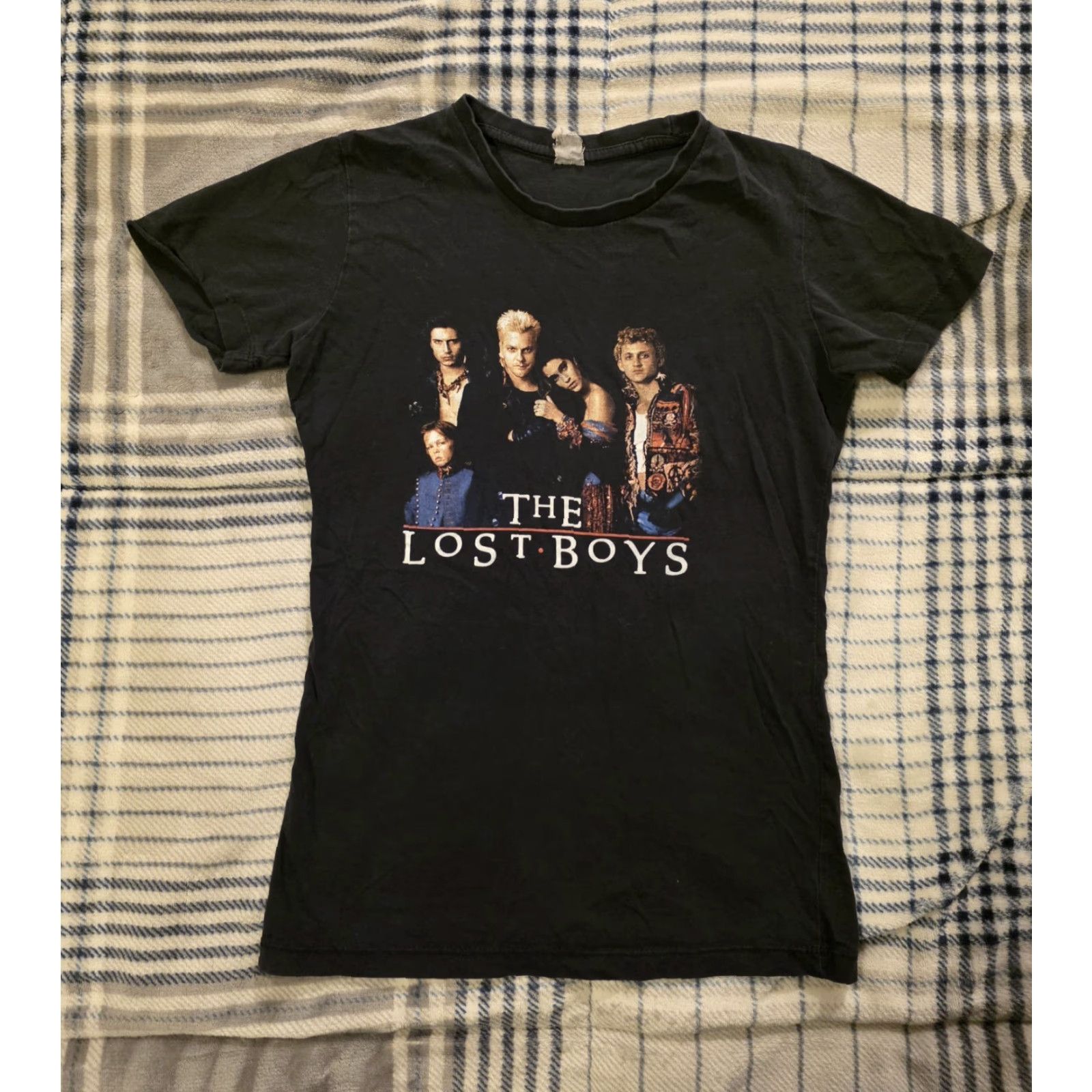 Doublet VINTAGE The Lost Boys Women's T Shirt Double Sided Movue Vampires Grunge Small Size S / US 4 / IT 40 - 2 Thumbnail