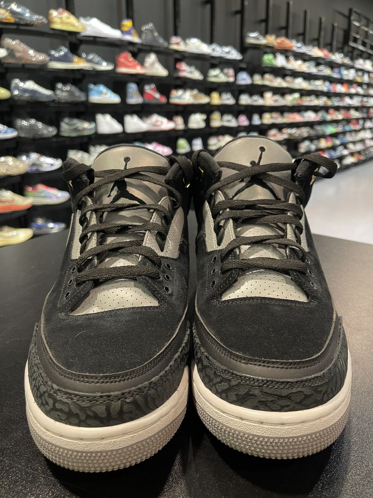 Jordan Brand Size 13 - Jordan 3 Retro Tinker Black Cement Gold Size US 13 / EU 46 - 2 Thumbnail