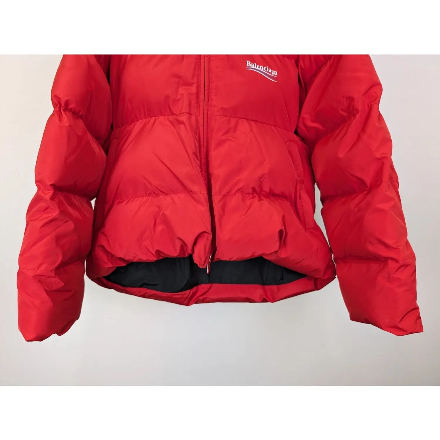 Balenciaga o1la1rc1a0725 C-Shape Puffer Jacket in Red Size S / US 4 / IT 40 - 6 Thumbnail